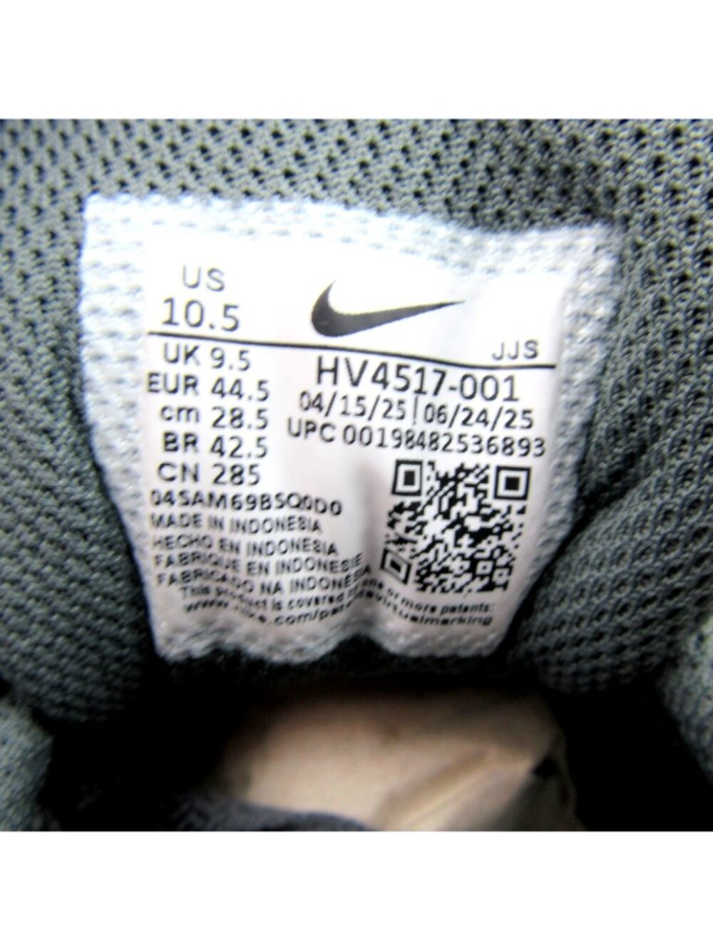 Nike Air Max 90 Premium Men's Size 10.5 Iron Grey Red Shoes NEW - Picture 10 of 16